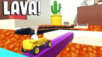 Thumbnail for Floor Is LAVA Track DESTROYS Everyone In Zeepkist! | Dapper