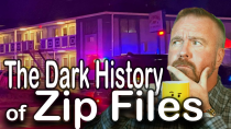 Thumbnail for The Dark History of Zip Files | Dave's Garage