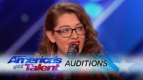 Thumbnail for Mandy Harvey: Deaf Singer Earns Simon's Golden Buzzer With Original Song - America's Got Talent 2017 | America's Got Talent