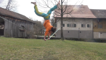 Thumbnail for Slackline-Tutorial: Handstand on a Slackline | SLACKTIVITY