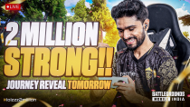 Thumbnail for CRATE OPENING & RP GIVEAWAY | THANKS FOR 2 MILLION SUBSCRIBERS | BGMI LIVE