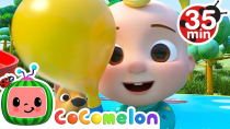 Thumbnail for Balloon Race Song + More Nursery Rhymes & Kids Songs - CoComelon