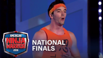 Thumbnail for Drew Drechsel Tackles the National Finals Stage 3 | American Ninja Warrior