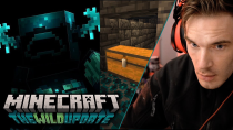 Thumbnail for I Found Wardens Hidden Base and Loot in Minecraft | PewDiePie