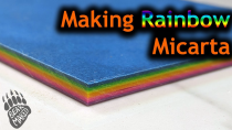 Thumbnail for Make Rock Hard Paper - Rainbow Micarta | Bear Maked