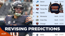 Thumbnail for UPDATED PREDICTIONS: The Chicago Bears final record will be… | CHGO Bears Podcast