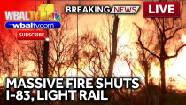 Thumbnail for LIVE: Massive fire shuts I-83 in Baltimore - wbaltv.com | WBAL-TV 11 Baltimore