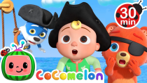 Thumbnail for This Is The Way (Pirate Edition) + More Nursery Rhymes & Kids Songs - CoComelon Animal Time