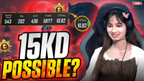 Thumbnail for CONQUEROR TOP 100 LIVE😱15 KD + CHICKEN ONLY😱💥BGMI LIVE |#bgmilive #girlgamer #pubgmobile | KAUR OP LIVE