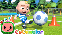 Thumbnail for Soccer Song (Football Song) | CoComelon Nursery Rhymes & Kids Songs | Cocomelon - Nursery Rhymes