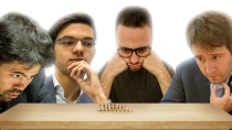 Thumbnail for Overqualified People Play Chess For Ants | Hikaru, Giri, Rozman & Radjabov w/ Chaturaji variant | GMHikaru