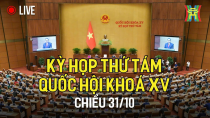 Thumbnail for 🔴 TRỰC TIẾP:  Quốc hội thảo luận về dự án Luật sửa đổi, bổ sung một số điều của Luật Bảo hiểm y tế | HTV - Đài Hà Nội