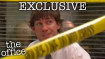 Thumbnail for Jim & Dwight's Police Tape Prank (EXCLUSIVE) - The Office US | The Office