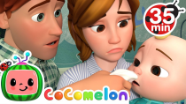 Thumbnail for Sick Song + More Nursery Rhymes & Kids Songs - CoComelon