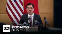 Thumbnail for China's consul general in New York leaves U.S. following scandal | CBS New York