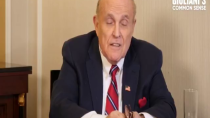 Thumbnail for Rudy Guiliani's video about how extreme censorship has become was immediately censored and removed by Youtube.