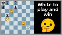 Thumbnail for A Tricky Win For White | Chess Vibes