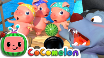 Thumbnail for Three Little Pigs (Pirate Version) | CoComelon Nursery Rhymes & Kids Songs | Cocomelon - Nursery Rhymes