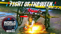 Thumbnail for IS THIS THE STRANGEST BOT IN THE COMPETITION? - BattleBots FOTW: Starchild vs. Gigabyte | WCVII | BattleBots