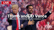 Thumbnail for LIVE REPLAY: Trump and Vance Deliver Remarks on National Security in Asheboro, N.C. - 8/21/2024 | Right Side Broadcasting Network