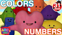 Thumbnail for Color Song and Numbers Song | CoComelon Nursery Rhymes & Kids Songs | Cocomelon - Nursery Rhymes