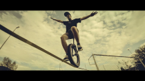 Thumbnail for Unicycling on a Slackline - Elias Pöham | Raphael Pöham