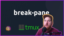 Thumbnail for tmux break pane | Waylon Walker