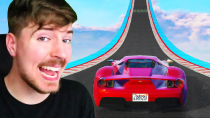 Thumbnail for The Ultimate GTA V Stunt Race! | MrBeast Gaming