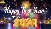 Thumbnail for Welcome 2024 !! 🎉 Happy New Year Songs 2024 🎉 Happy New Year Music 2024 | Happy Christmas