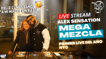 Thumbnail for Primer live del 2025 NYC | Alex Sensation