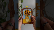 Thumbnail for Van gogh sunflower gift card🫶🏻🥹 | Yasmin The Art Person