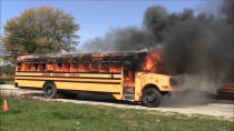 Thumbnail for Bus fire training 3 | Paul Luttenbacher