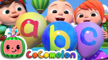 Thumbnail for ABC Song with Balloons | CoComelon Nursery Rhymes & Kids Songs | Cocomelon - Nursery Rhymes