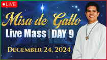 Thumbnail for FILIPINO MASS TODAY LIVE || DAY 9 MISA DE GALLO || DECEMBER 24, 2024 || FR. FIDEL ROURA | Fr. Joseph Fidel Roura