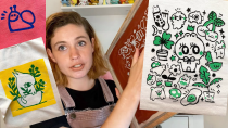 Thumbnail for How I Screen Print Without Photo Emulsion! | Megan Rose Ruiz