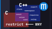 Thumbnail for The ONLY C keyword with no C++ equivalent | mCoding