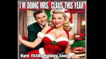 Thumbnail for I'm Doing Mrs. Claus This Year (Rare 1940s Christmas Song) | Sus Records