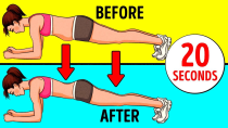 Thumbnail for 4-Minute Home Workout to Lose Belly Fat | BRIGHT SIDE