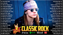 Thumbnail for Guns N Roses, Bon Jovi, Metallica, Queen, Aerosmith, Nirvana 🔥 Classic Rock 70s 80s 90s Full Album | Classic Rock Playlist 