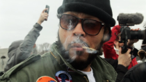 Thumbnail for Pot Protesters Welcome President Trump With 4,200 Joints