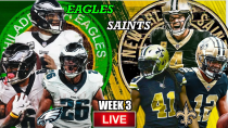 Thumbnail for 🏈 Eagles VS Saints | ULTIMATE Live Stream Reaction | Week 3