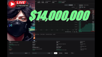 Thumbnail for LIVE - $14,000,000 Million Dollar Bitcoin Top Long Trade - LIVE