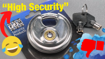 Thumbnail for [1526] Open in Seconds: FJM’s Tubular Disc Padlock | LockPickingLawyer