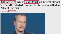 Thumbnail for Screen Actors Dying, Falling ill and Collapsing On-Set — Bob Odenkirk of Better Call Saul suffers heart attack — 81 other actors this year