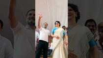 Thumbnail for Wayanad will always have Priyanka and me by its side! | Rahul Gandhi