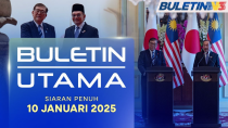 Thumbnail for Malaysia-Jepun Sepakat Teroka Kerjasama Baharu Pelbagai Bidang | Buletin Utama, 10 Januari 2025 | Buletin TV3