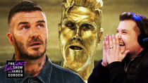 Thumbnail for The David Beckham Statue Prank | The Late Late Show with James Corden