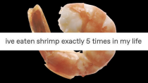 Thumbnail for I've eaten shrimp exactly 5 times in my life | Jeaney Collects