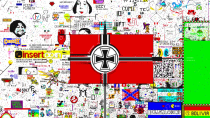 Thumbnail for PixelCanvas.io | Kekistan - Iron Cross - Communism | PixelCanvas.io