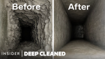 Thumbnail for How 47 Years Of Dust Is Deep Cleaned From Air Vents | Deep Cleaned | Insider | Insider